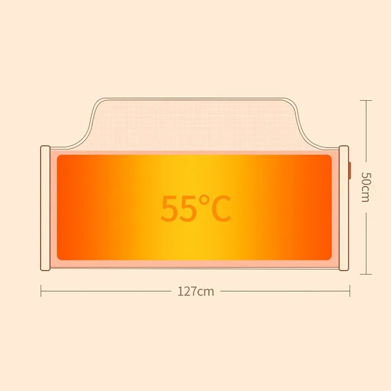 Folding Portable Adjustable Thermostat Foot Warmer