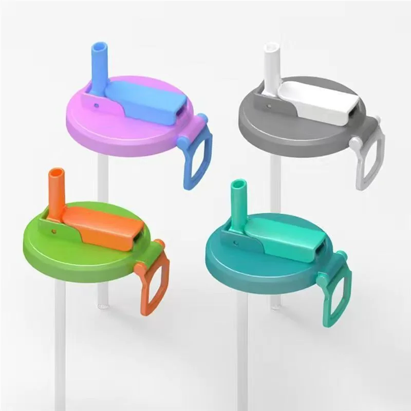 Hot selling 4 soda can lids, replace splash proof lid with straw cup