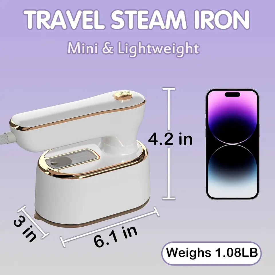 Mini portable travel steamer ironing machine