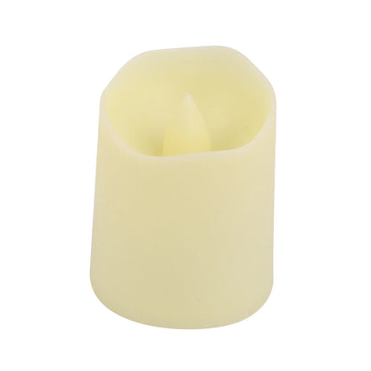 6 flameless flashing LED candle buttons, battery lights, tea lights, decorative candles