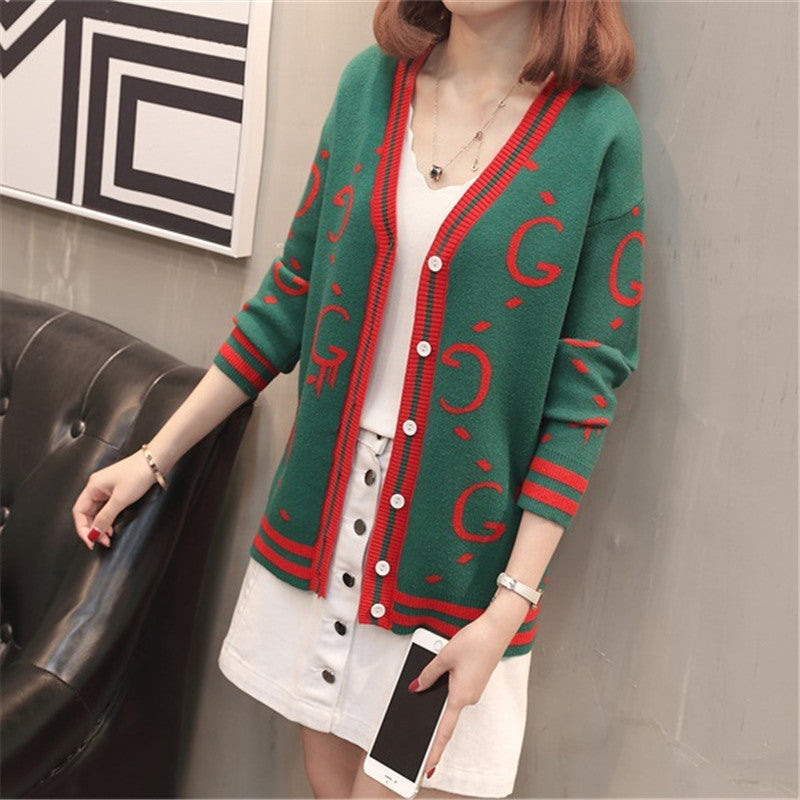 Classic Versatile Casual Knit Sweater 1025090304