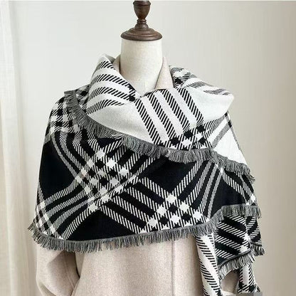 Fashion Casual Plaid Shawl 1025090806