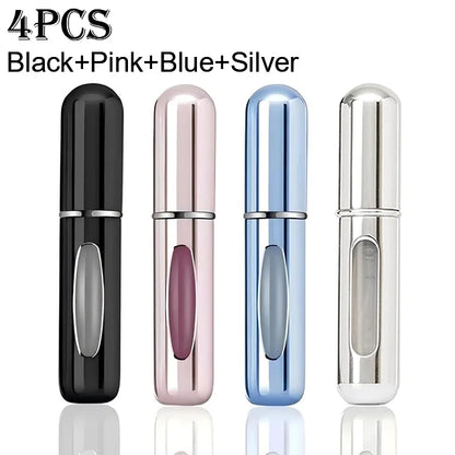 1/3/4/5 PCS mini refillable perfume portable atomizer bottle
