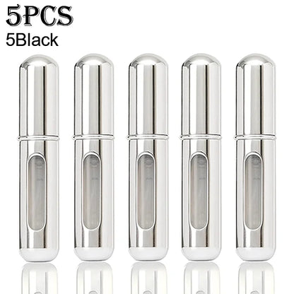 1/3/4/5 PCS mini refillable perfume portable atomizer bottle