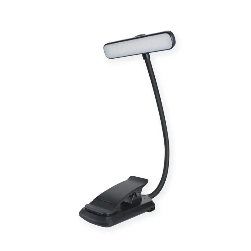 USB Charging Reading Light Warm Cold White Sunlight Portable Easy to Clip Night Reading Light