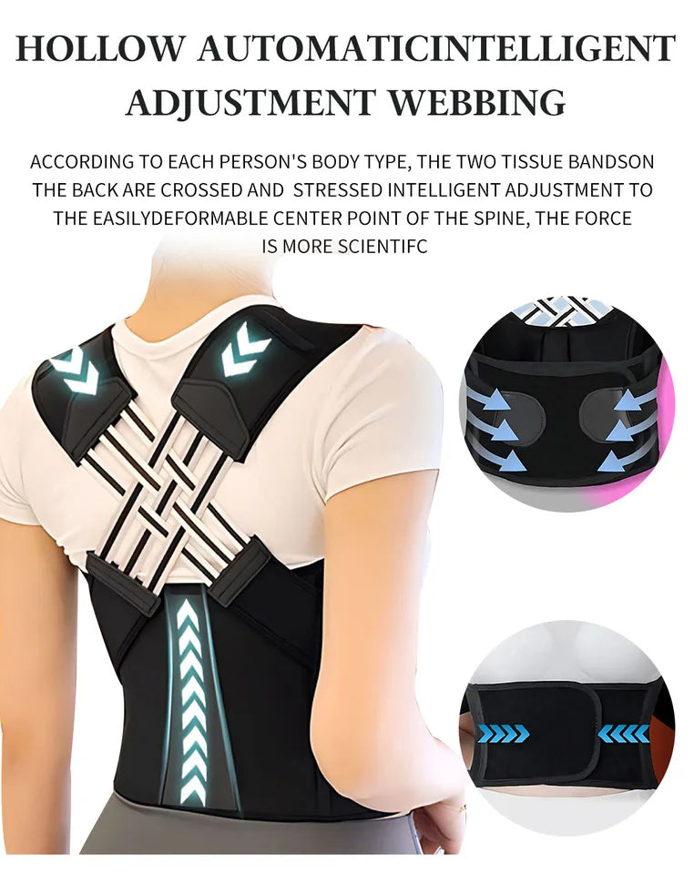 Male and female posture correctors can adjust shoulder posture brackets,
