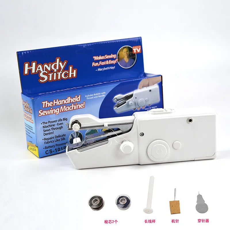 Mini handheld electric small household convenient sewing machine
