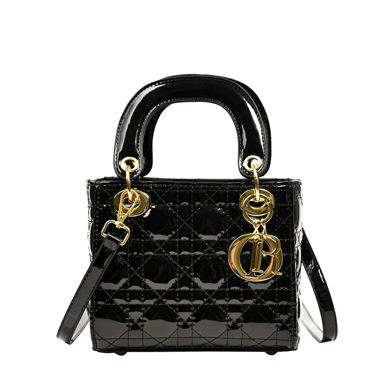 Solid-color shopping handbag 2025072906