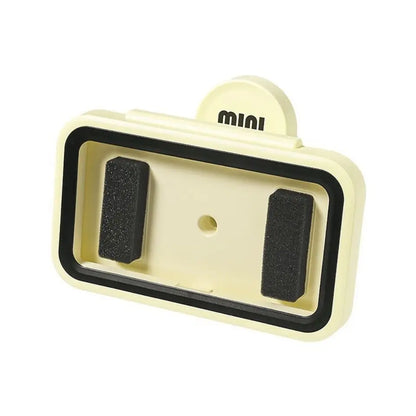 360 ° rotatable, no drilling required shower waterproof and anti fog phone holder case