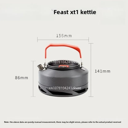 XT1 Outdoor camping collection ring heat-resistant stove, kettle, coffee pot, teapot