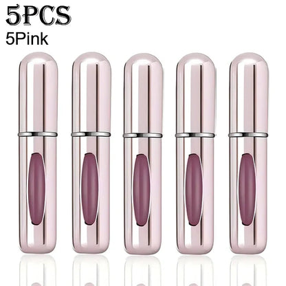 1/3/4/5 PCS mini refillable perfume portable atomizer bottle