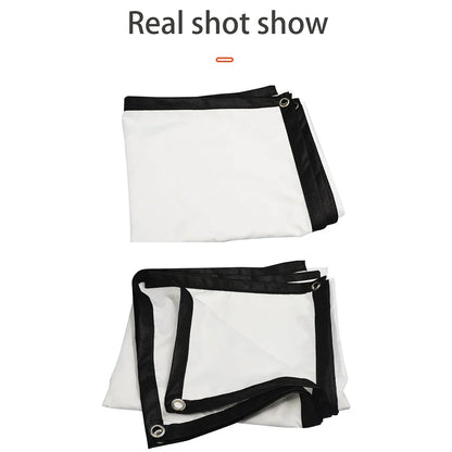 16:9 portable projector screen, simple projector curtain