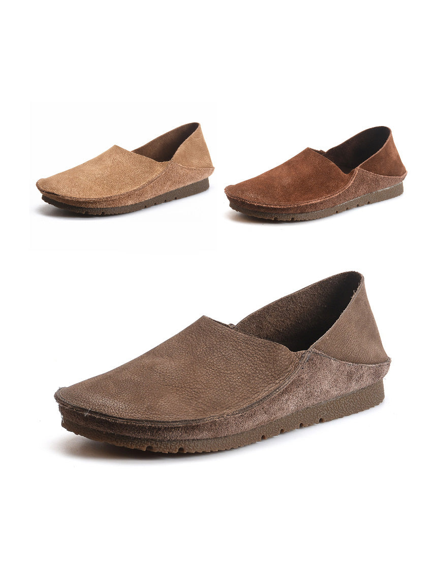 Soft Sole Comfortable Handmade Retro Flats for Men