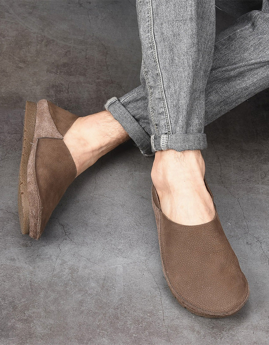 Soft Sole Comfortable Handmade Retro Flats for Men