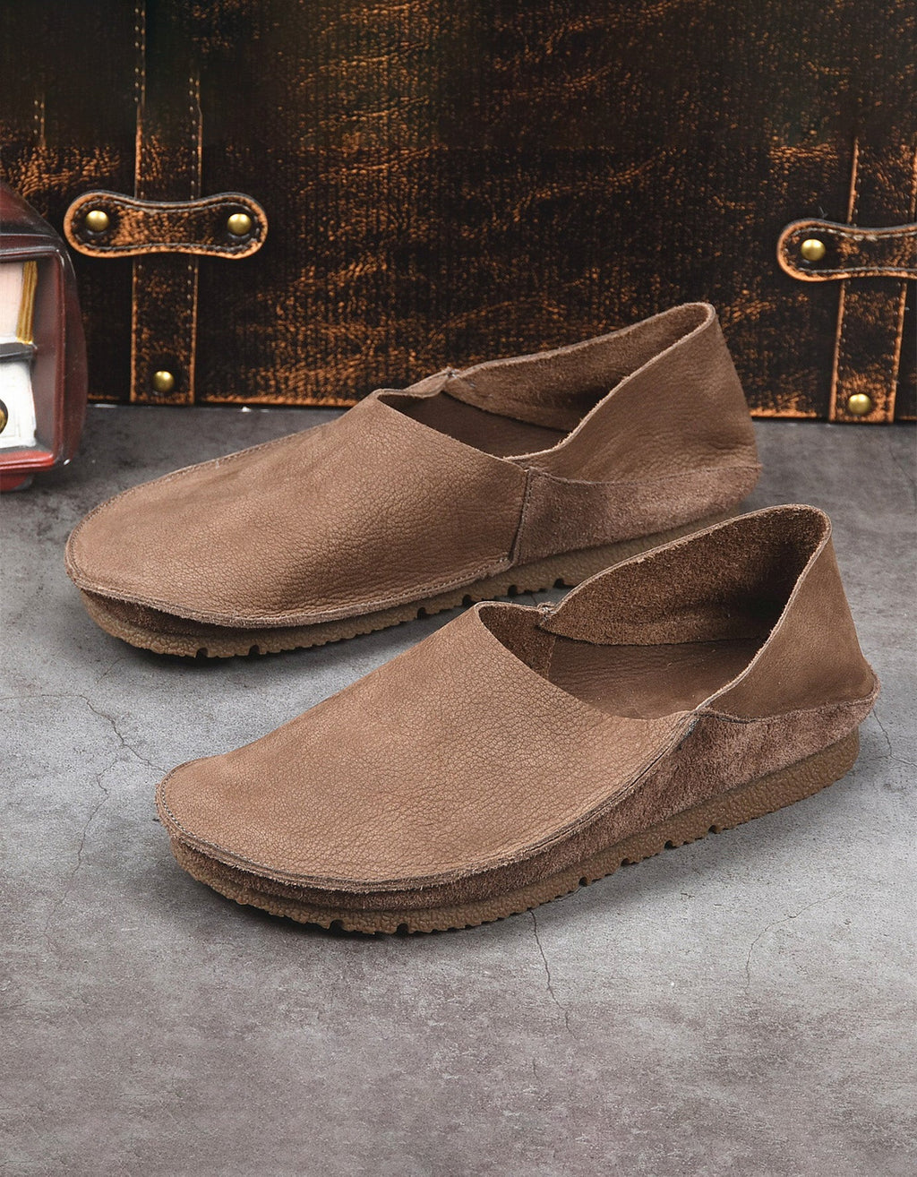 Soft Sole Comfortable Handmade Retro Flats for Men