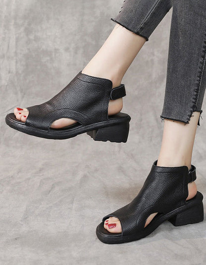 Summer Open Toe Slingback Sandals Boots 35-41
