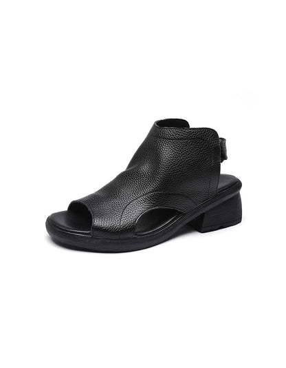 Summer Open Toe Slingback Sandals Boots 35-41