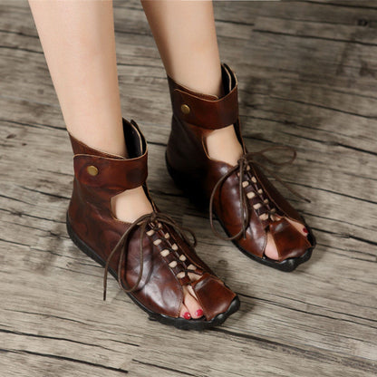 Handmade Summer Rome Style Sandals Boots