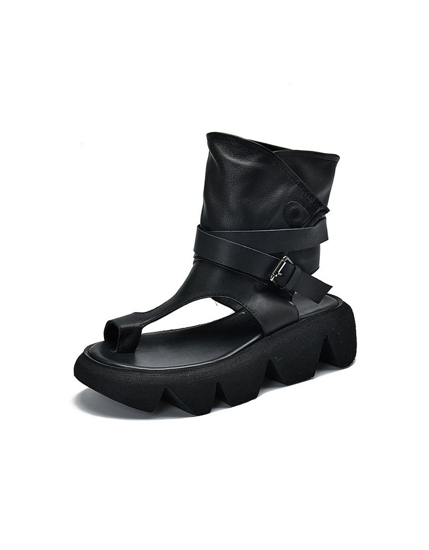 Vintage Rome Style Summer Flip Flop Boots