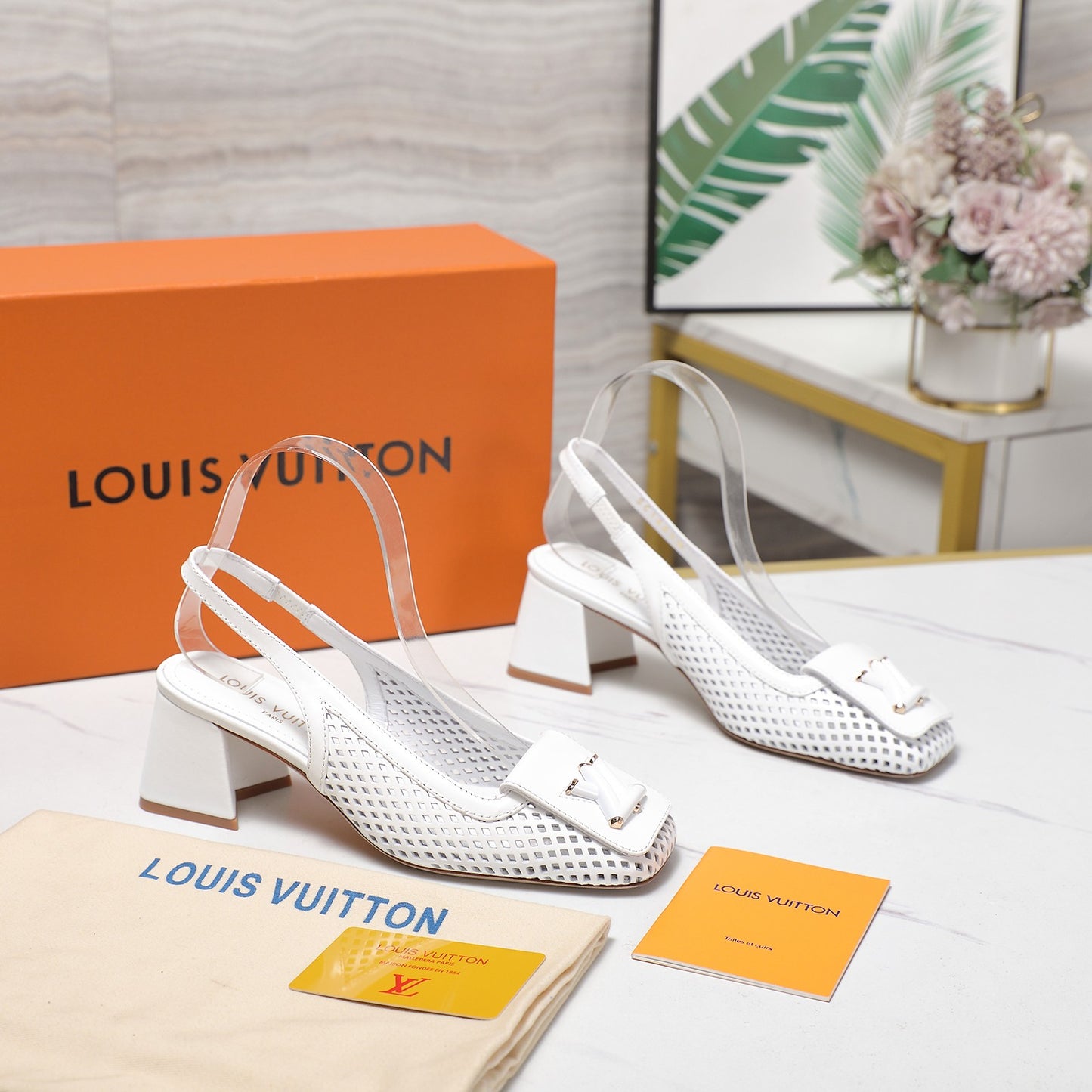 Lvv perforated sandals 0725102303