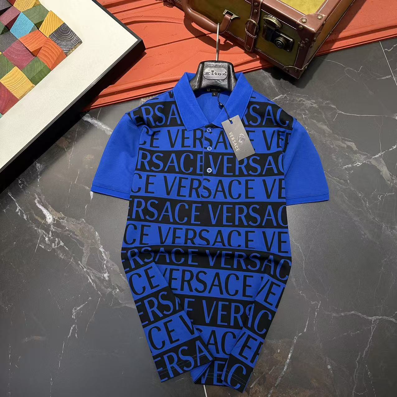 VS stand-up collar POLO shirt 0725082901