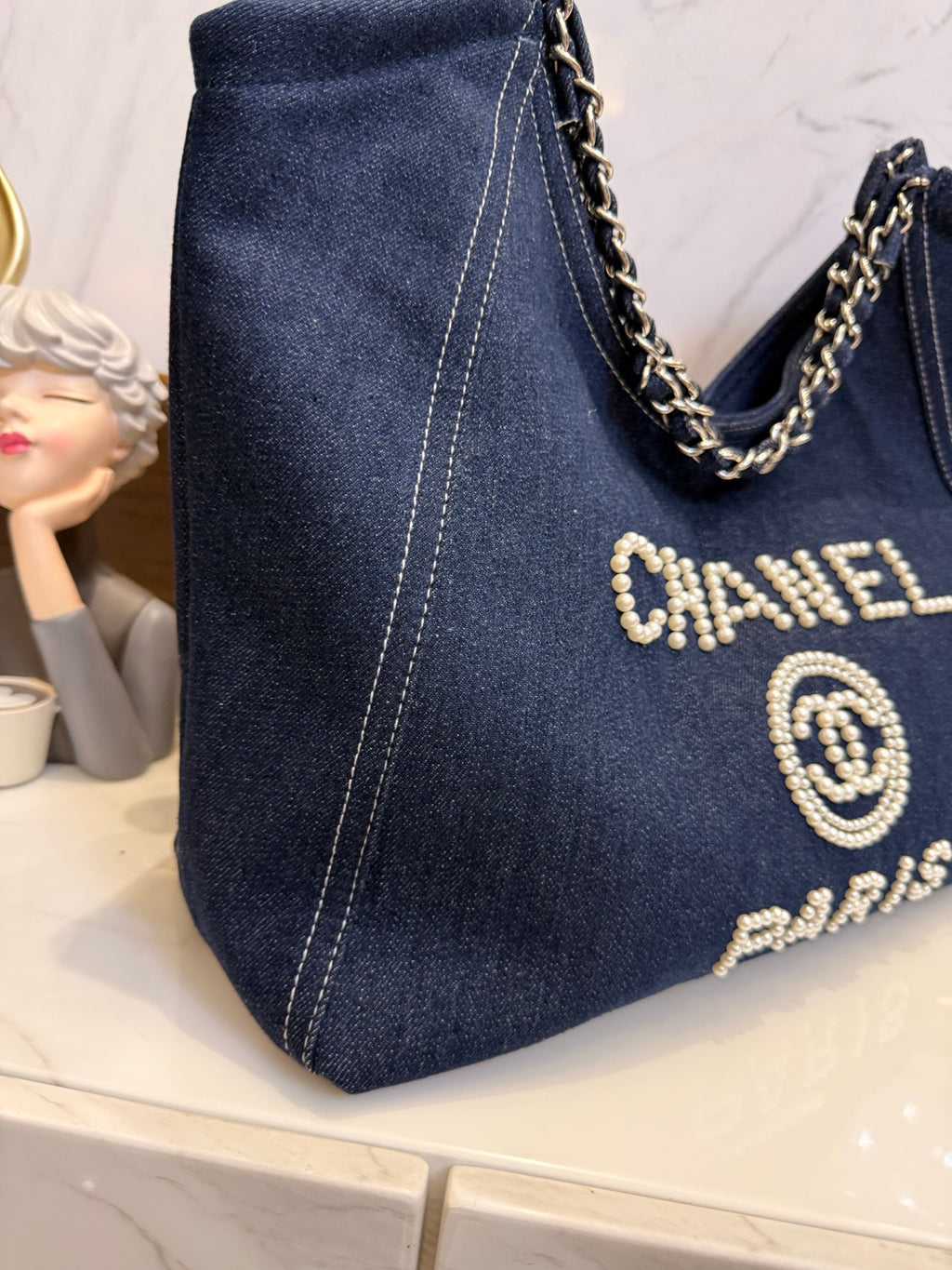 CNL fashionable denim handbag 0725091701