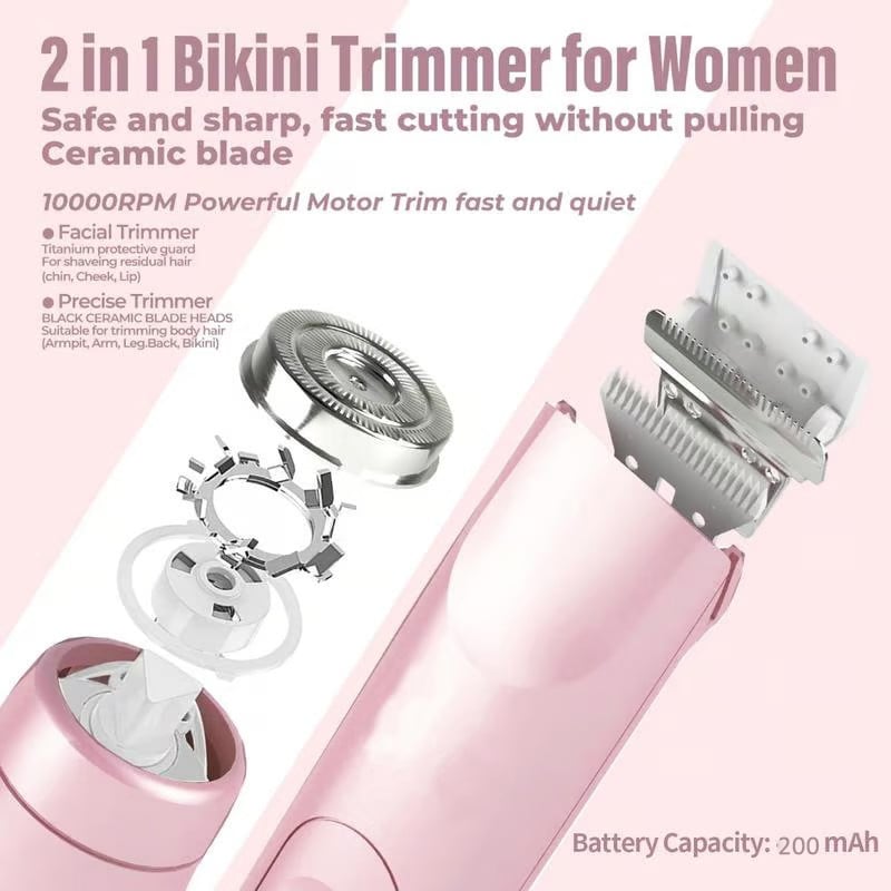 🎁Lastlargely™2-in-1 Women's Body Shaver