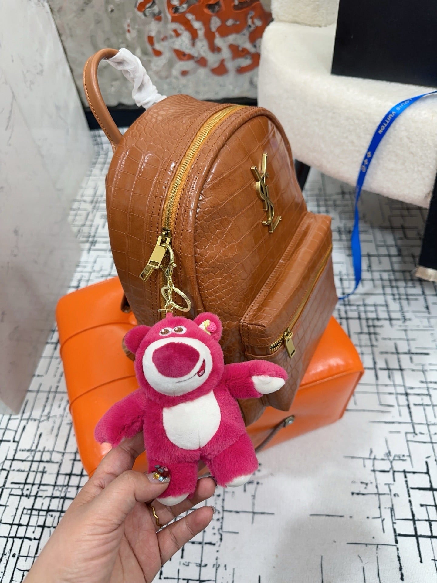 YSL fashion backpack 0725070704