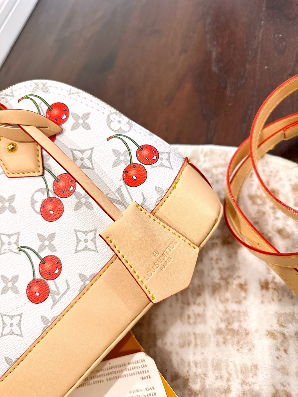 Lvv fashion cherry shell bag 0725071804