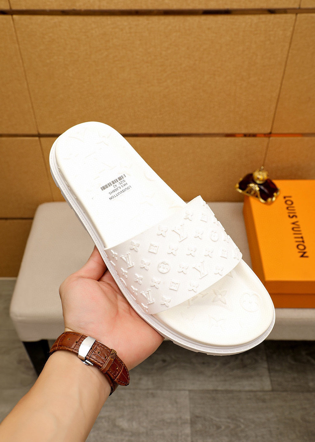 Lvv classic printed slippers 0725101003