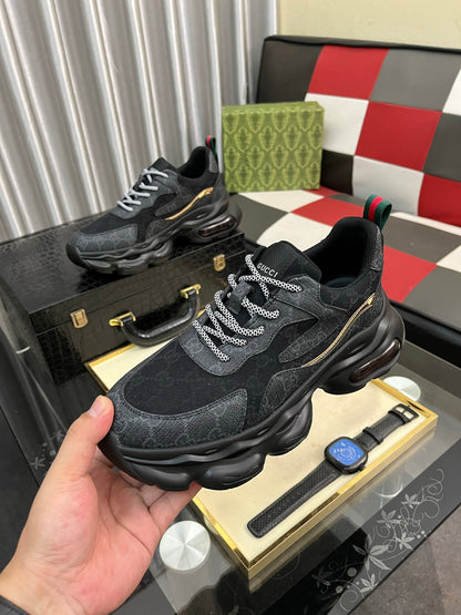 GG men's casual sneakers with print  0725102202