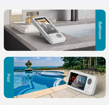 AquaTune - Waterproof Phone Case with Built-in Speaker