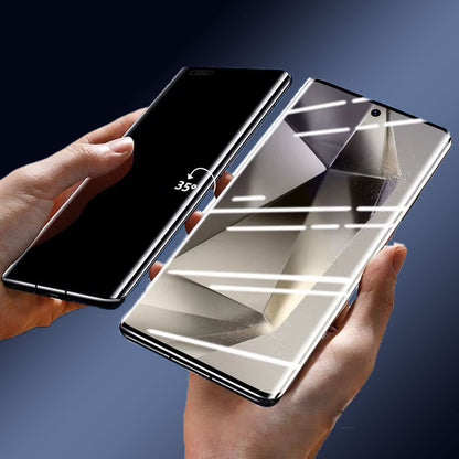 4K HD/Anti-Peeping Tempered Glass Screen Protector with Auto Dust-elimination Installation（Series S22-25）