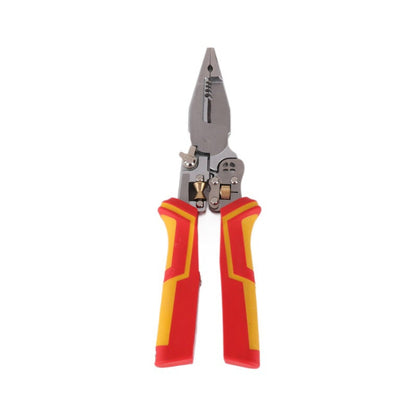 🧰8-in-1 Multifunktionale Abisolierzange mit Strommessung